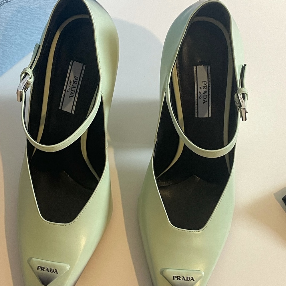 Prada Modellerie Mary Jane Pump - Picture 8 of 13
